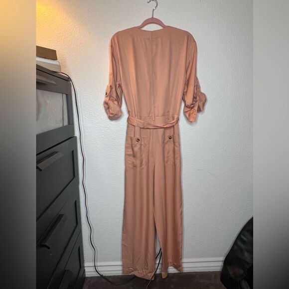 Club Monaco Utility jumpsuit size 8 - Picture 4 of 5